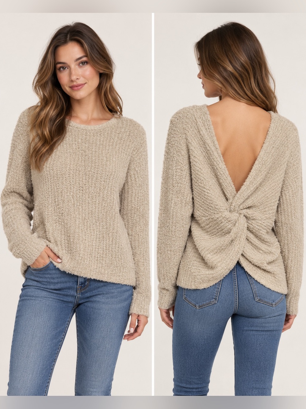 Pink Rose Sweater